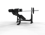 OLYMPIC DECLINE BENCH BLACK