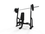 OLYMPIC SHOULDER PRESS BENCH BLACK