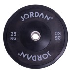 HG Black Rubber Bumper Plate 25kg
