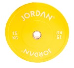 HG Coloured Rubber Bumper Plate 15kg - Yellow