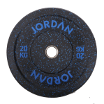 HG Fleck Coloured Rubber Bumper Plate 20kg - Blue