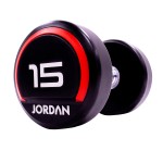 15kg Urethane dumbbells (pair)
