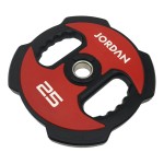 25kg Jordan Ignite V2 Urethane Olympic Discs (red/black)