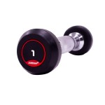 1kg-10kg Rubber Dumbbells (Solid Ends) Set