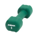 3kg Pair Green Jordan Ignite Studio Dumbbells
