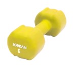 6kg Pair Yellow Jordan Ignite Studio Dumbbells