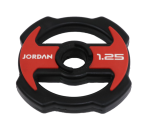 1.25kg Ignite V2 Urethane Studio barbell plate - Red/Black