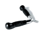 Angled pressdown bar