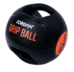 8Kg Double grip medicine ball  - Orange