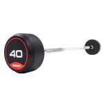 40kg Classic Rubber Barbell with straight bar