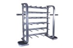 30 x Ignite V2 Rubber Studio Barbell sets and grey rack