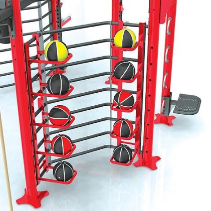 Ignite Rig - Full Length Monkey Bar Run, Pull Up Bar, PunchBag Fixing Point, Side Ladders x 2