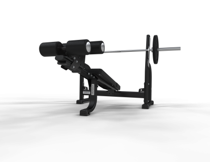 OLYMPIC DECLINE BENCH BLACK