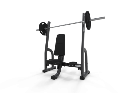 OLYMPIC SHOULDER PRESS BENCH GREY