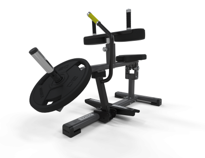 SEATED CALF RAISE BENCH GREY