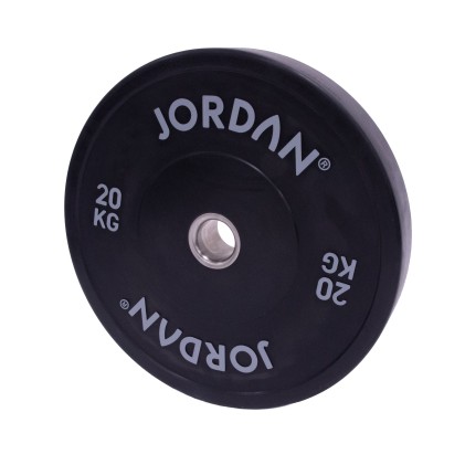 HG Black Rubber Bumper Plate 20kg
