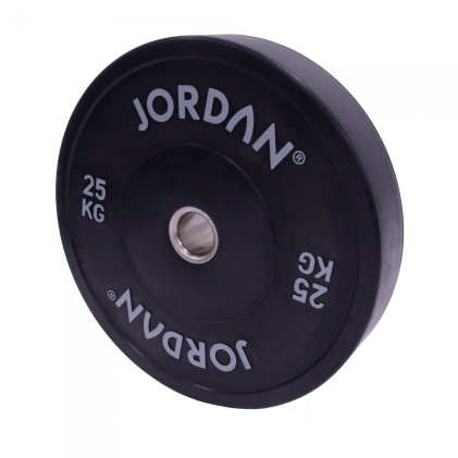 HG Black Rubber Bumper Plate 25kg