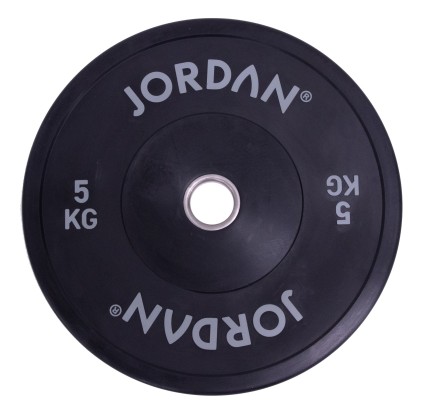 HG Black Rubber Bumper Plate 5kg