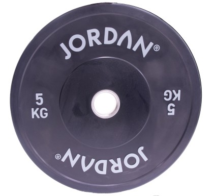 HG Coloured Rubber Bumper Plate 5kg - Black