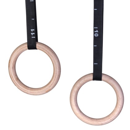 Wooden Gym rings 32mm