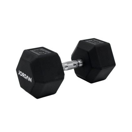 27.5kg Hexagonal Urethane Dumbell (Pair)