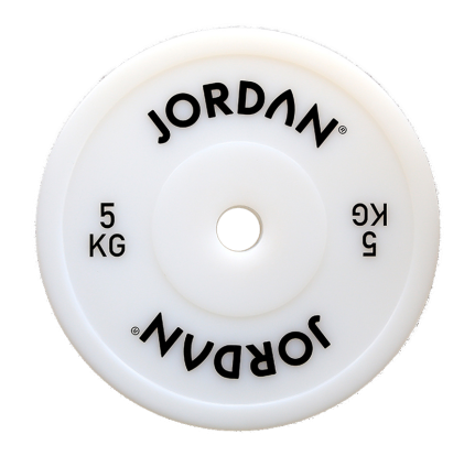 5kg Olympic Hollow Technique Plate - White