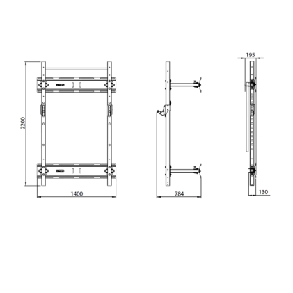 Folding Multi-Use Gym Rack