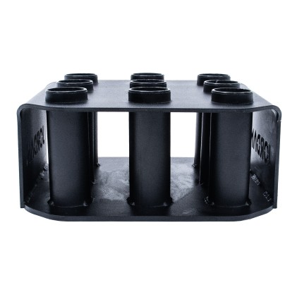 Olympic Bar Holder - Holds 9, Black