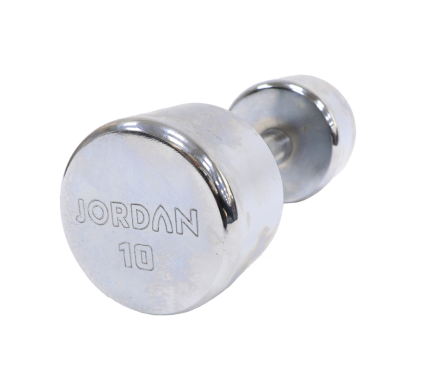 Pair 10kg Chrome Dumbbells