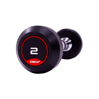 2kg-20kg Rubber Dumbbells (Solid Ends) Set