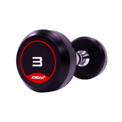 1kg-10kg Rubber Dumbbells (Solid Ends) Set