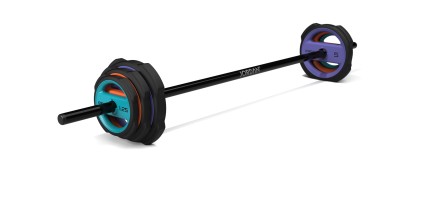 Ignite Pump X Urethane Studio Barbell Set - Colour coded