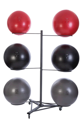 Fit Ball Rack - holds 6 balls, Black