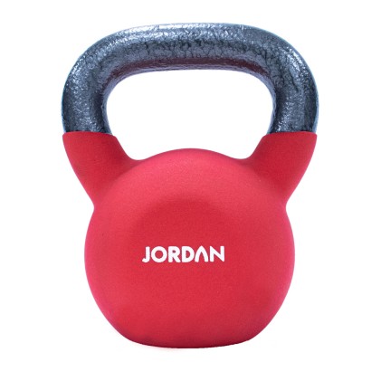 16kg Red Neoprene Covered Kettlebell