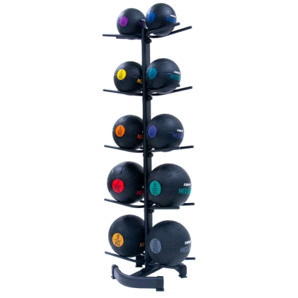 Medicine Ball Rack - holds 10 balls Grey