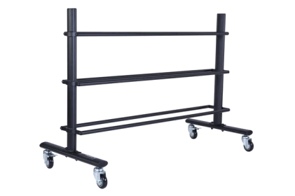 Medicine Ball Rack - holds 15 balls Black