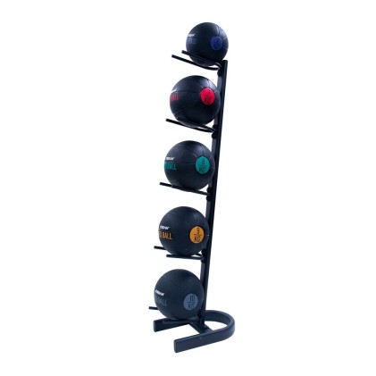 Medicine Ball Rack - holds 5 balls Grey