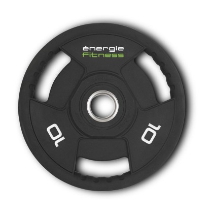 1000kg Classic Urethane Olympic disc with hand grips - Branded