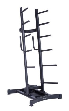Studio Barbell Rack  - holds up to 12 sets, Black