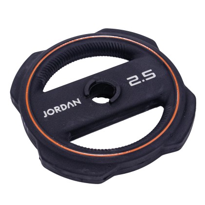2.5kg Ignite Pump X Rubber Studio Barbell plate