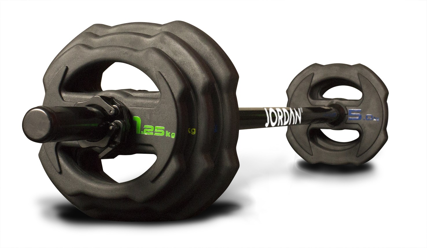Ignite V2 Rubber Studio Barbell Sets & Plates